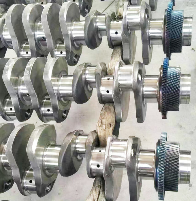 High Quality P11c K13c Engine Crankshaft for Excavators