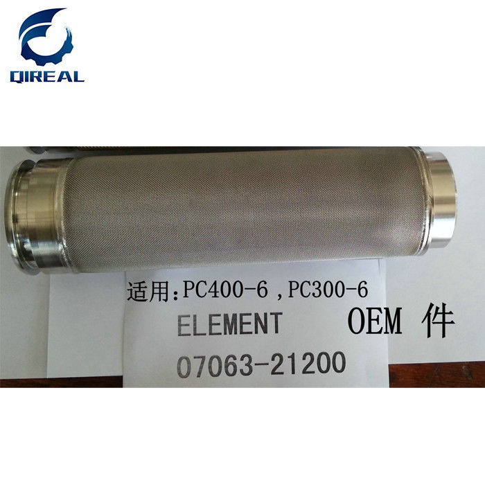 07063-21200 Hydraulic Pump Pilot Filter For PC300-6 PC400-6 Excavator