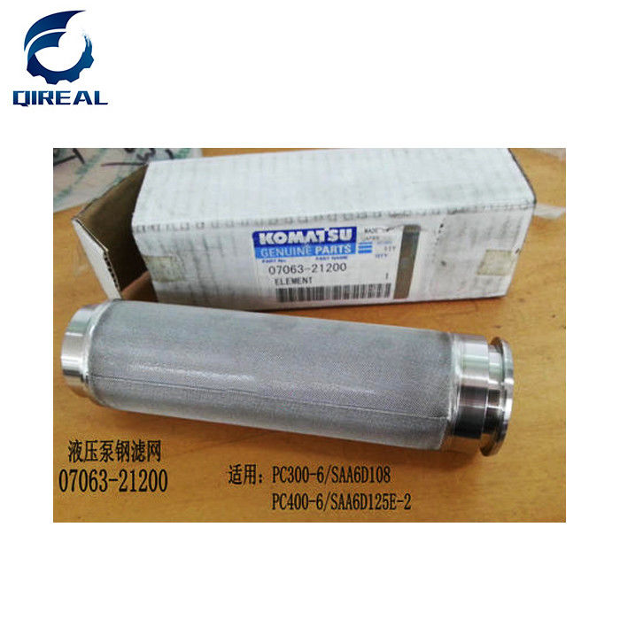 07063-21200 Hydraulic Pump Pilot Filter For PC300-6 PC400-6 Excavator